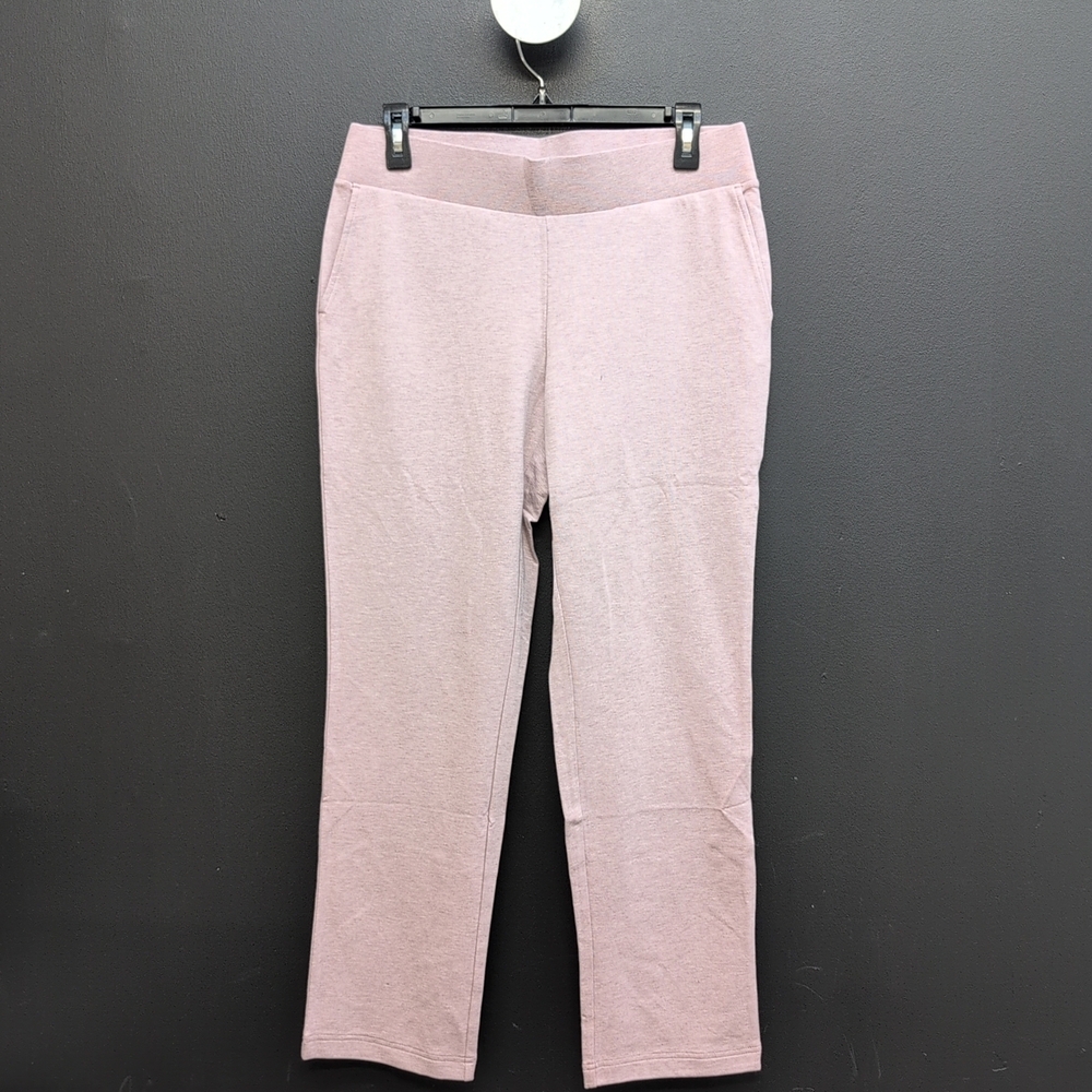 J.Jill Pure Jill Affinity Slim Leg Women Pants Size SP Dusty Plum Heather